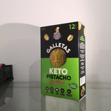 GALLETAS KETO PISTACHO sin azúcar