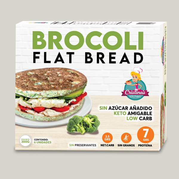 Brócoli Flat bread