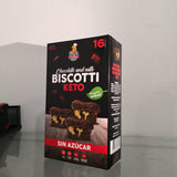 BISCOTTI KETO CHOCOLATE Y NUECES
