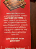 Palitos de queso keto